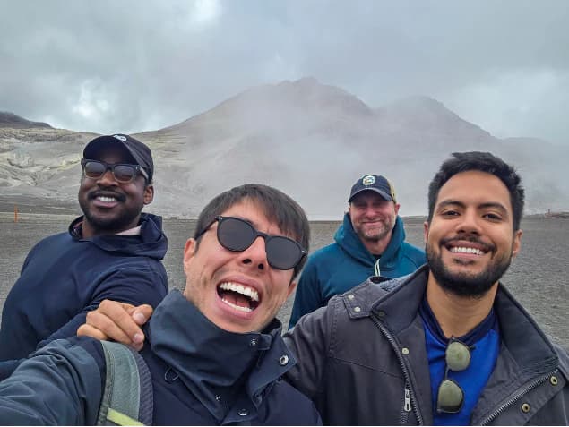 High mountain landscape at Termales del Ruiz and Los Nevados National Natural Park, Colombia