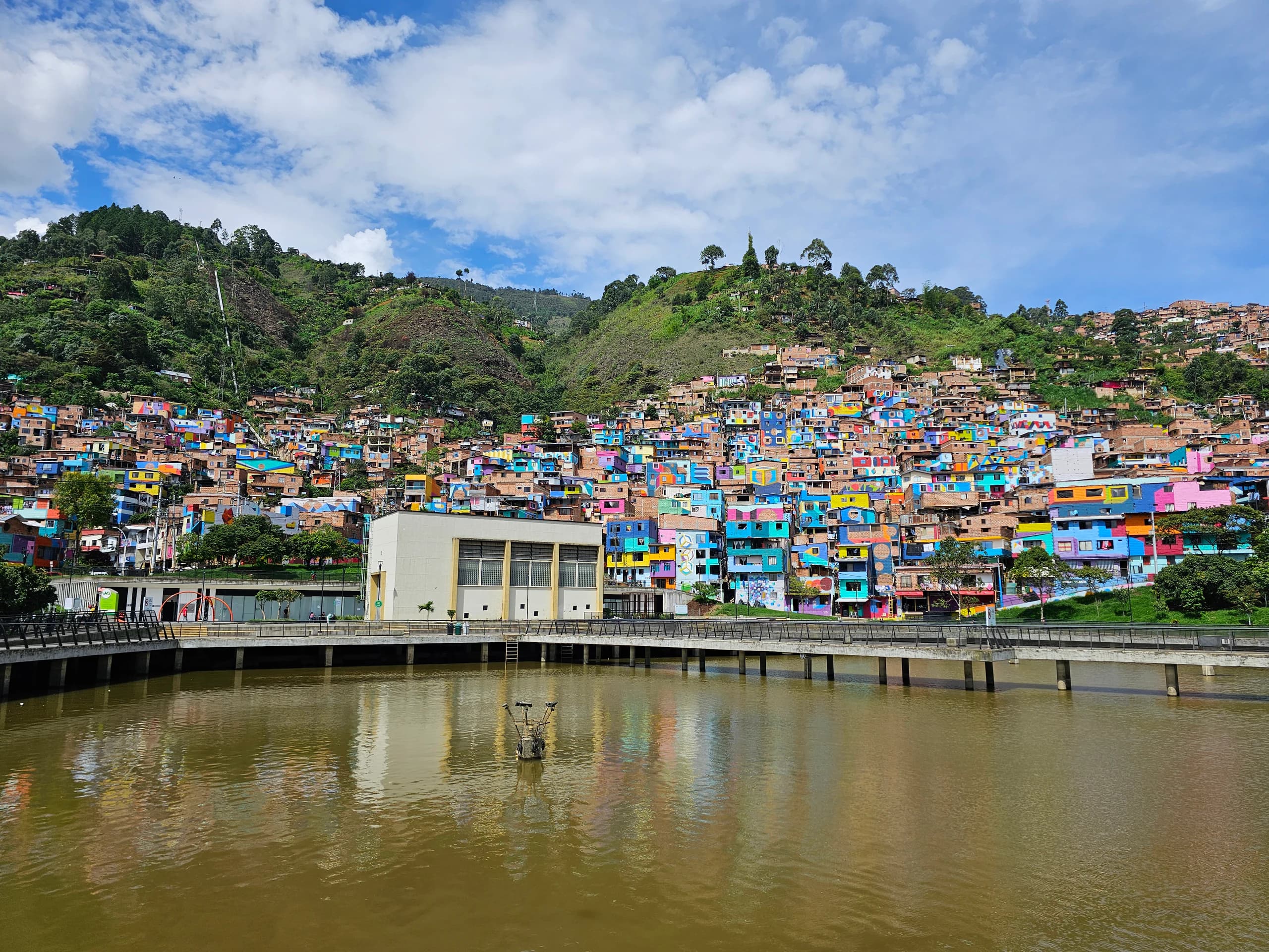 Graffiti Tour: The Largest Mural in Colombia