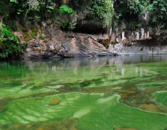 Rio Claro: mármol, cavernas y aventura